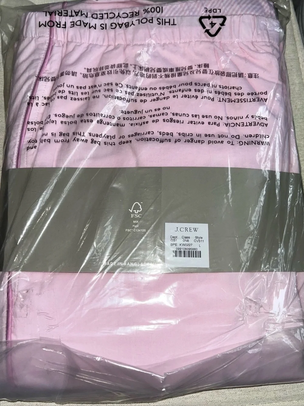 J. Crew nwt crew